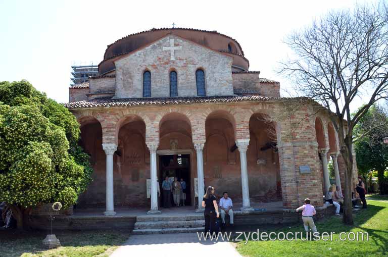 163: Carnival Magic, Venice, Italy - Murano, Burano, and Torcello Excursion - Torcello - Church of Santa Fosca