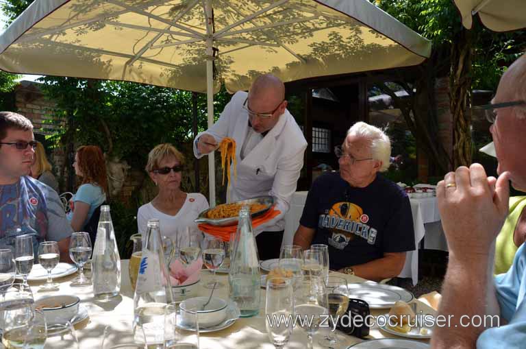 227: Carnival Magic, Venice, Italy - Murano, Burano, and Torcello Excursion - Torcello - Lunch, Pasta