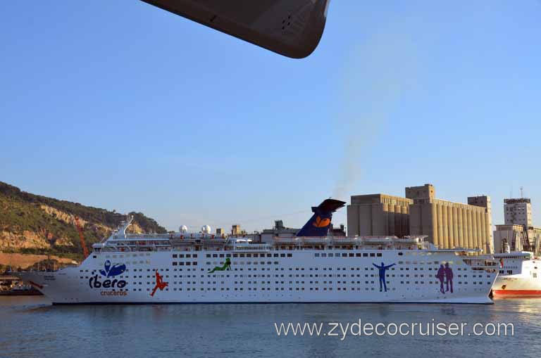 027: Carnival Magic, Debarkation Day, Barcelona, IberoCruseros Grand Holiday, 