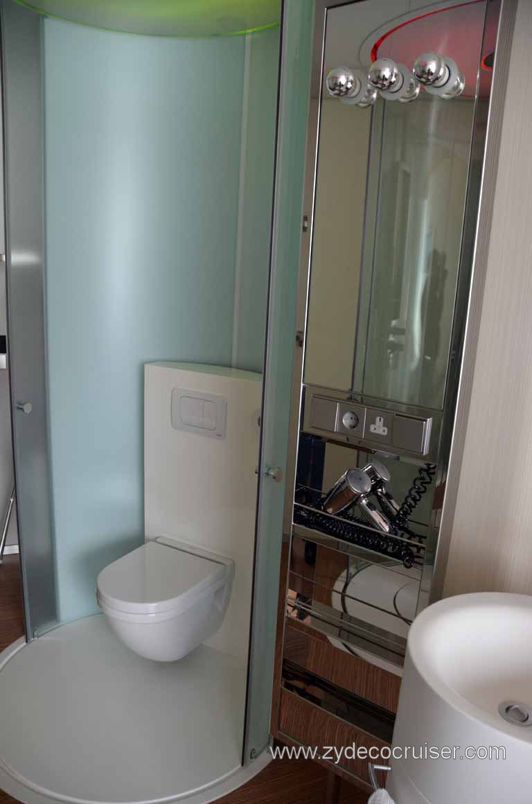 066: Carnival Magic, CitizenM, Amsterdam Airport, In Room Toilet