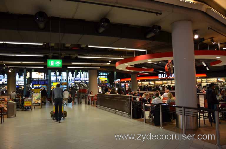 105: Carnival Magic, AMS,  Schiphol Airport