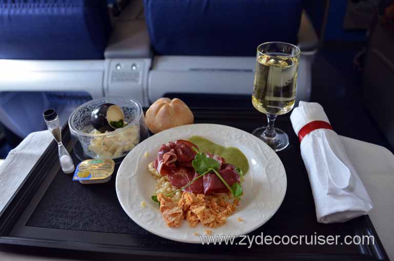 116: Carnival Magic, AMS-DFW, KLM, Business Class, 