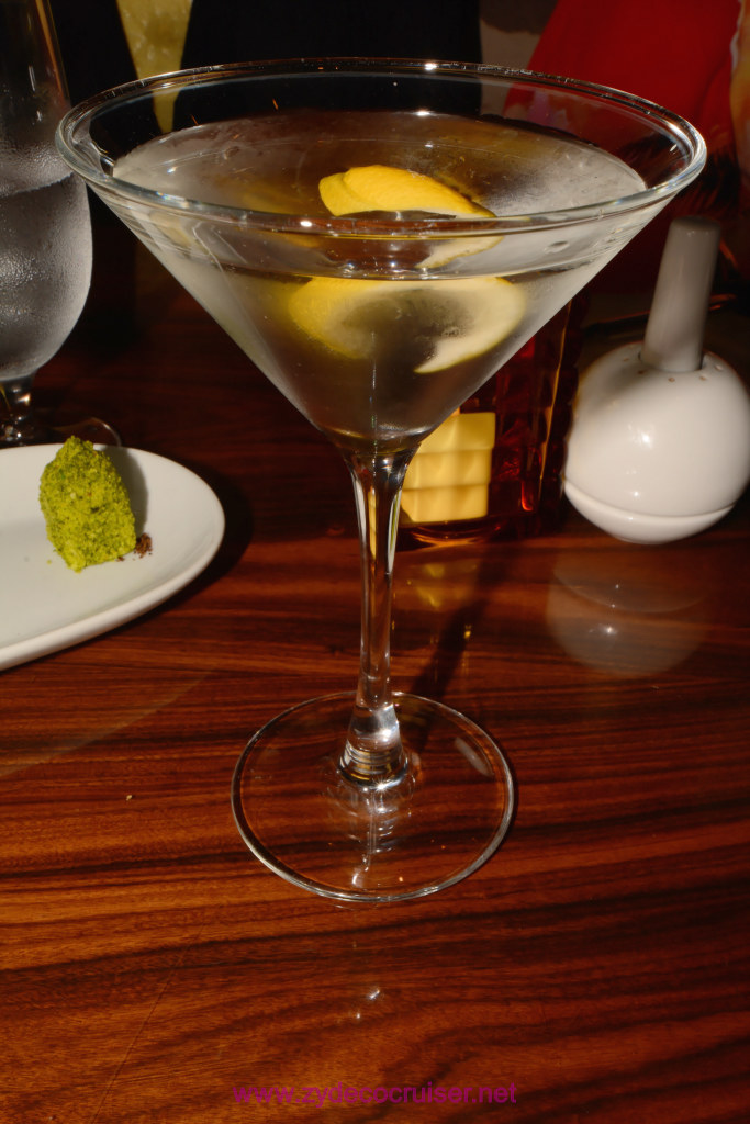 Carnival Magic Prime Steakhouse, Martini