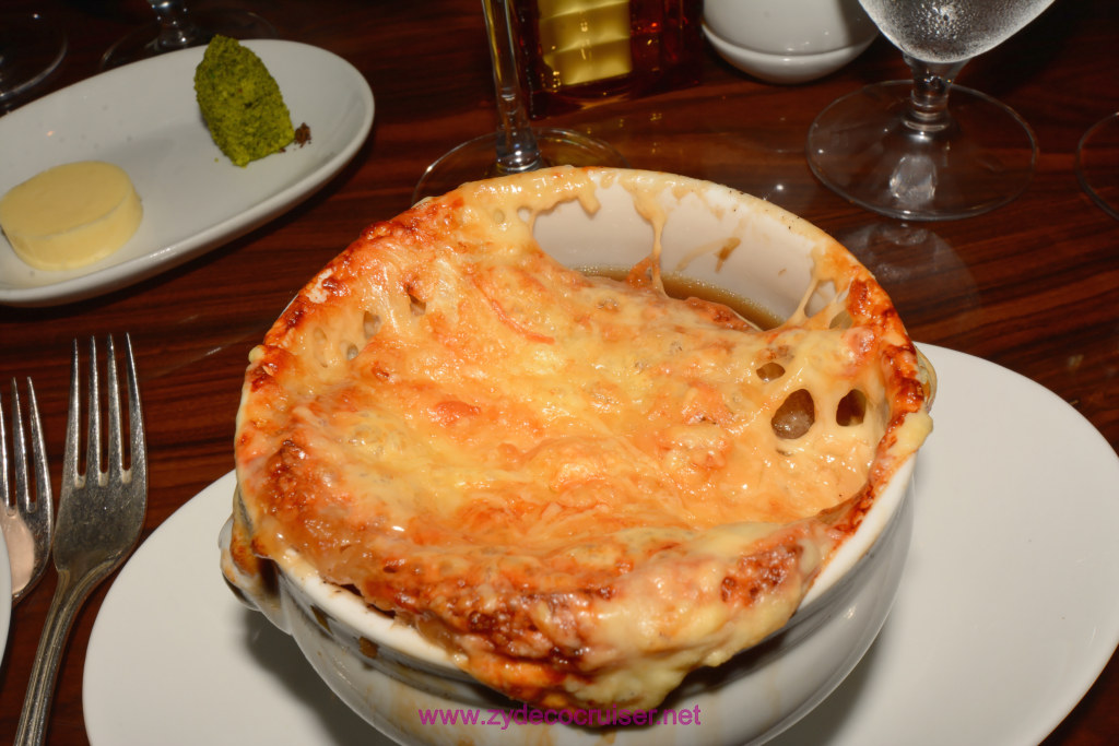 Carnival Magic Prime Steakhouse, Baked Onion Soup