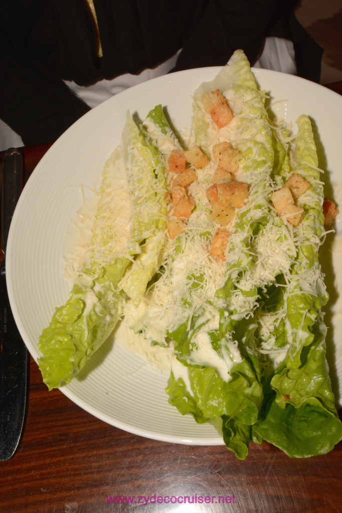 Carnival Magic Prime Steakhouse, Caesar Salad