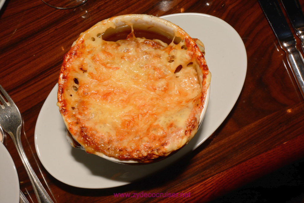 Carnival Magic Prime Steakhouse, Baked Onion Soup