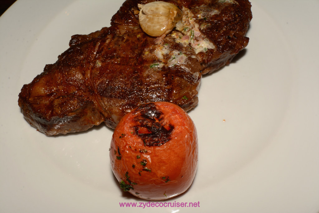 Carnival Magic Prime Steakhouse, Spiced Rubbed USDA Prime Ribeye