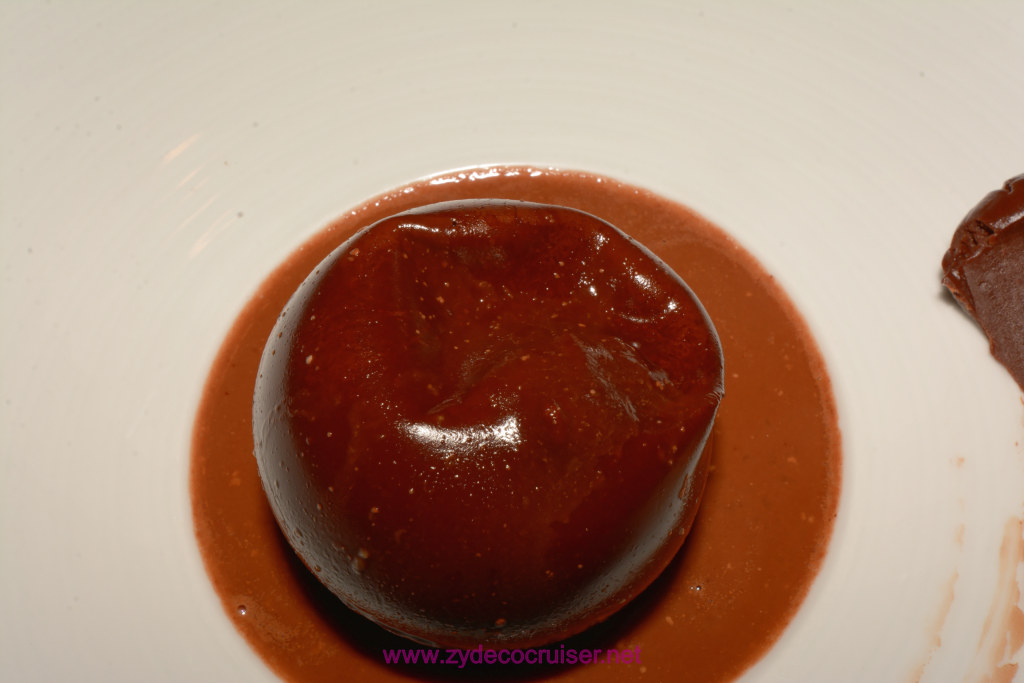 Carnival Magic Prime Steakhouse, Chocolate Sphere