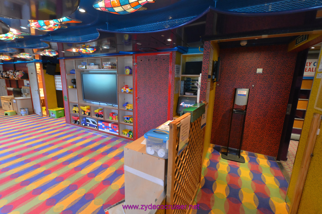 022: Carnival Miracle Alaska Cruise, Seattle, Embarkation, Camp Carnival, Pinocchio's Club, 