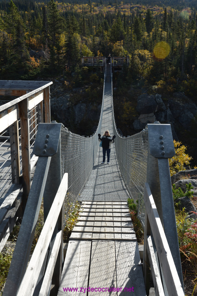 103: Carnival Miracle Alaska Cruise, Skagway, Klondike Summit, Suspension Bride, and Salmon Bake