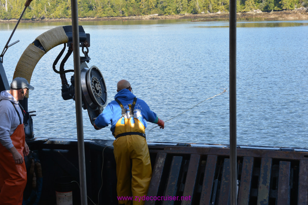 403: Carnival Miracle Alaska Cruise, Ketchikan, Bering Sea Crab Fisherman's Tour, 