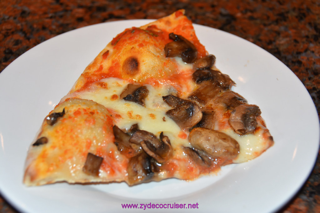 528: Carnival Miracle Alaska Cruise, Ketchikan, Pizza Pirate, Funghi, Mushroom