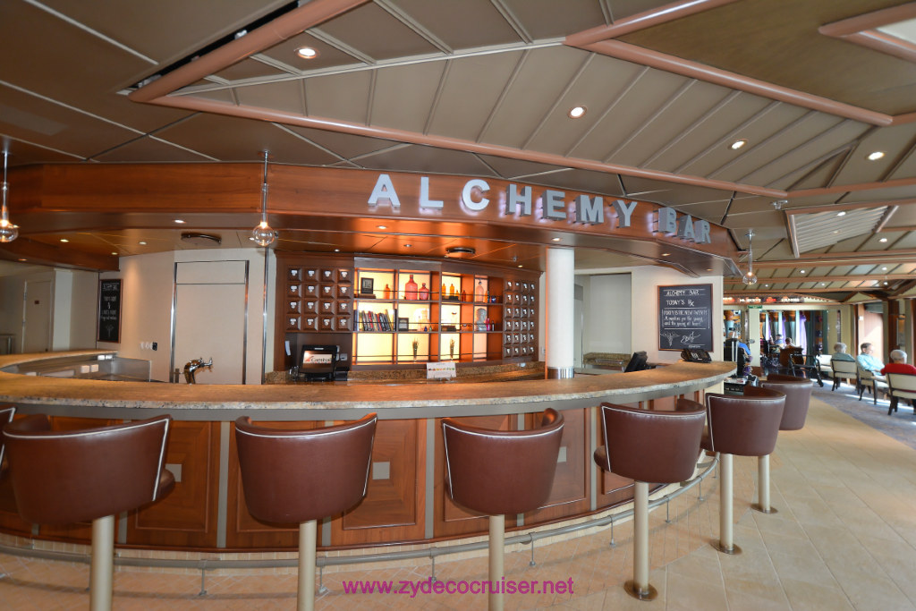 029: Carnival Miracle Alaska Journey Cruise, Sea Day 2, Alchemy Bar