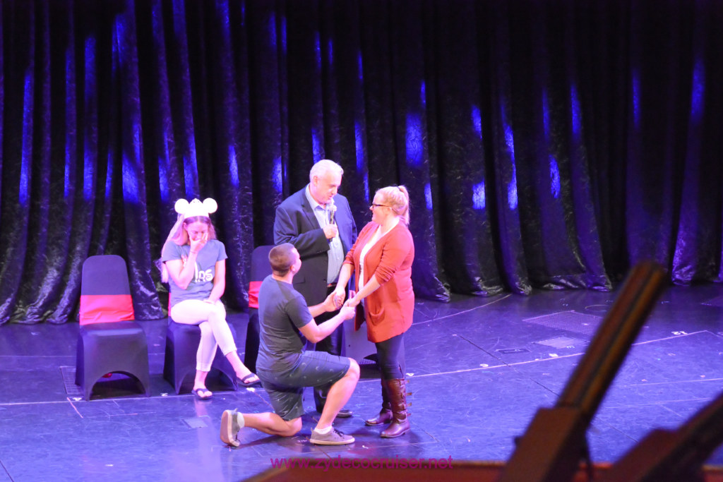 051: Carnival Miracle Alaska Journey Cruise, Sea Day 3, John Heald Marriage Show