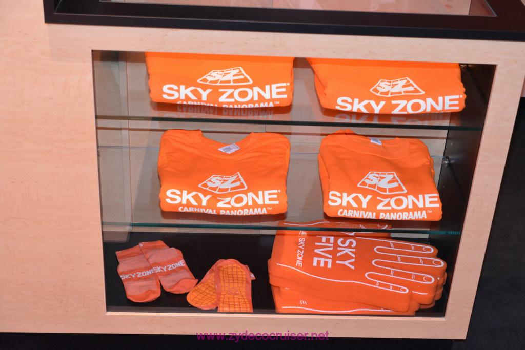 305: Carnival Panorama Naming Ceremony, Long Beach, Sky Zone