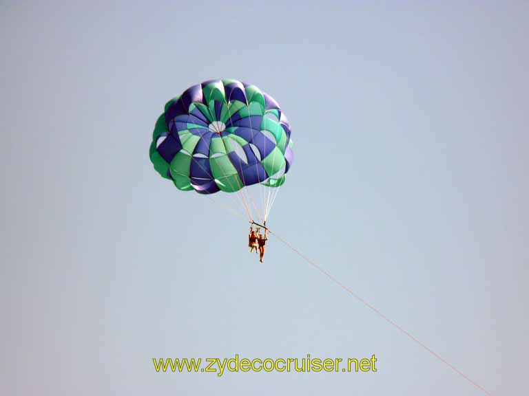 277: Carnival Sensation, Freeport, Bahamas, Parasailing at Our Lucaya