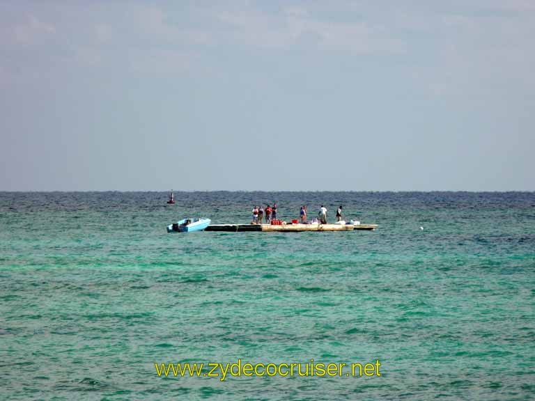 321: Carnival Sensation, Freeport, Bahamas, Parasailing platform at Lucaya