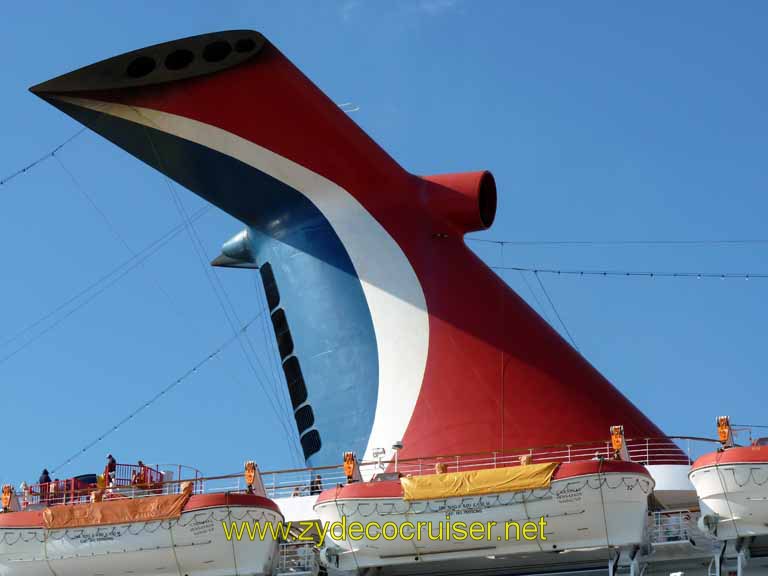 346: Carnival Sensation Funnel, Freeport, Bahamas 