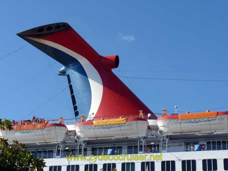 347: Carnival Sensation Funnel, Freeport, Bahamas 