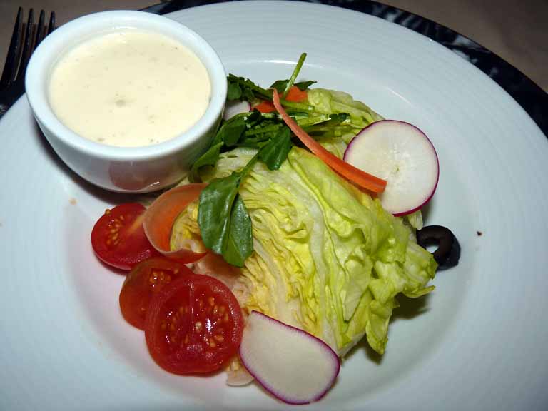 169: Carnival Sensation, Port Canaveral - Heart of Iceberg Lettuce with Blue Cheese