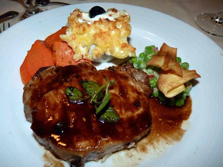 171: Carnival Sensation, Port Canaveral - Grilled, Marinated Center Cut Pork Chop