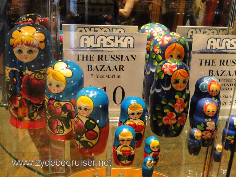 036: Carnival Spirit, Inside Passage, The Russian Bazaar