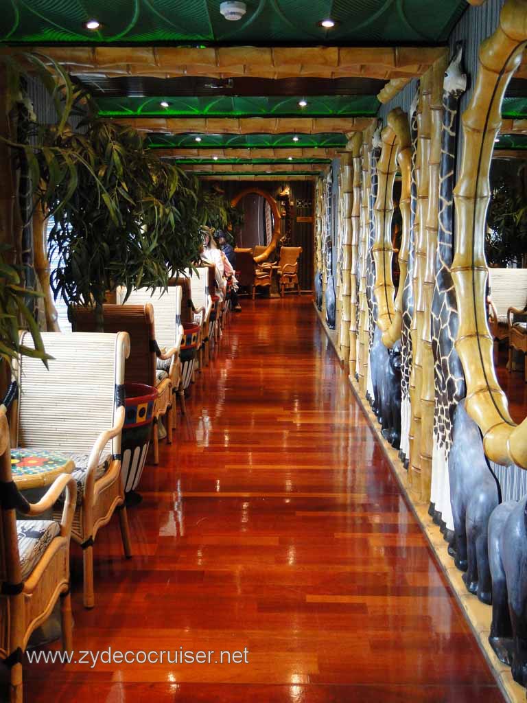 051: Carnival Spirit, Inside Passage, The Jungle Interior Promenade