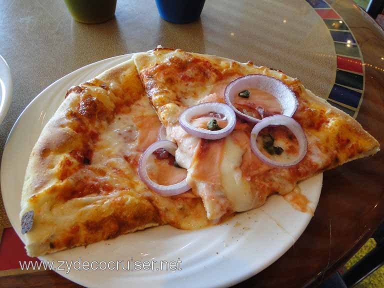 084: Carnival Spirit, Inside Passage, Salmon Pizza, Yum!