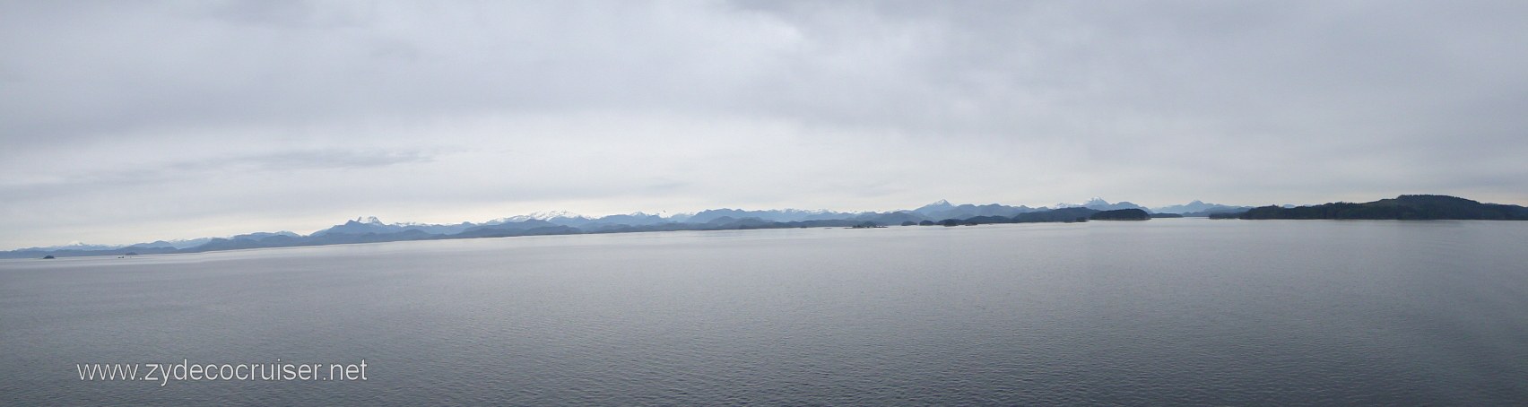 002: Carnival Spirit, Inside Passage, Scenery