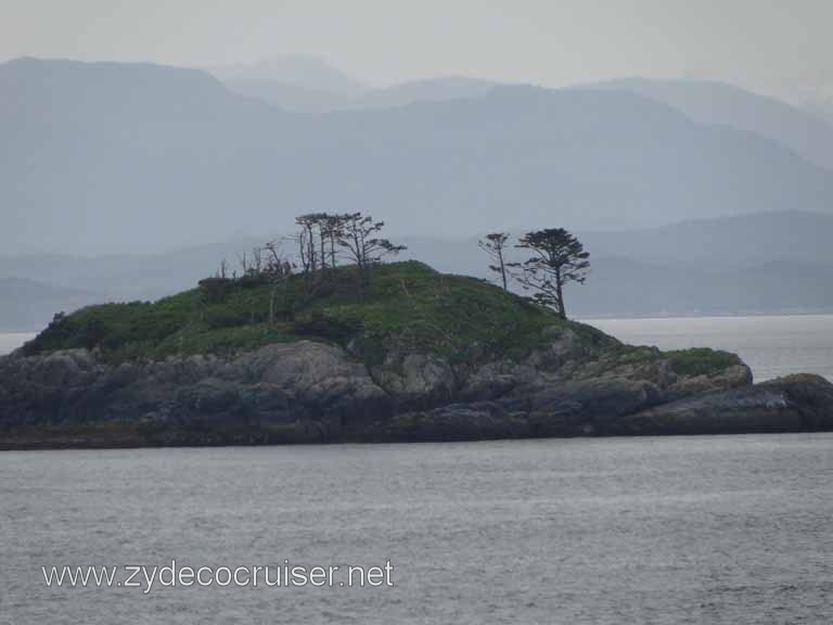 017: Carnival Spirit, Inside Passage, Scenery