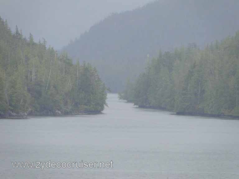 094: Carnival Spirit, Inside Passage, Scenery