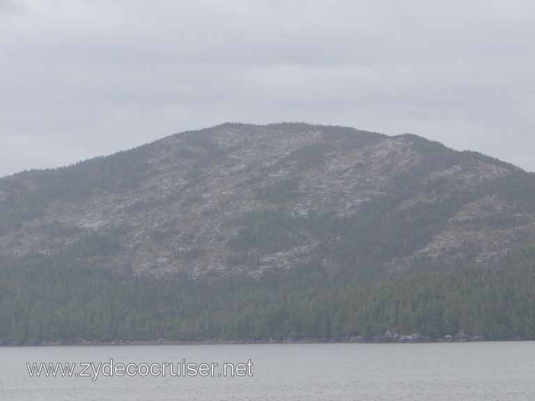 097: Carnival Spirit, Inside Passage, Scenery