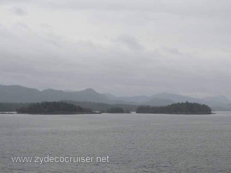 102: Carnival Spirit, Inside Passage, Scenery