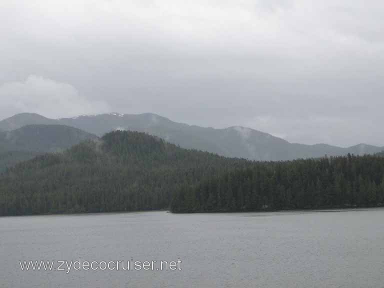 104: Carnival Spirit, Inside Passage, Scenery