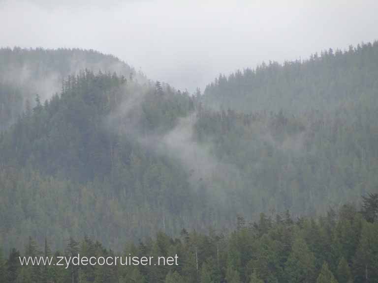 105: Carnival Spirit, Inside Passage, Scenery