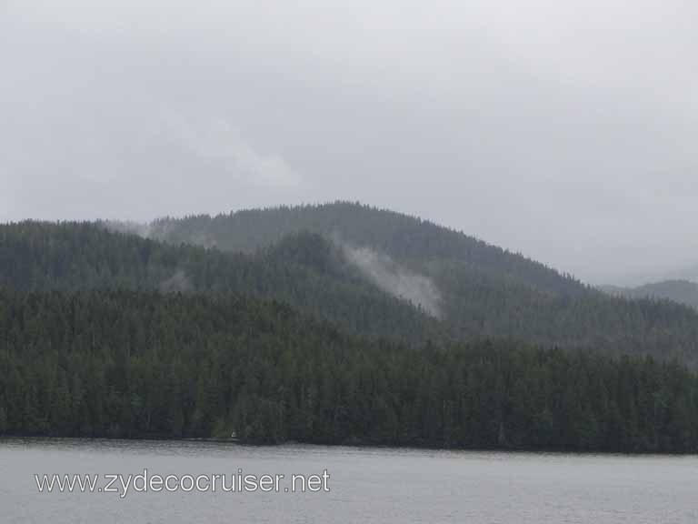 107: Carnival Spirit, Inside Passage, Scenery