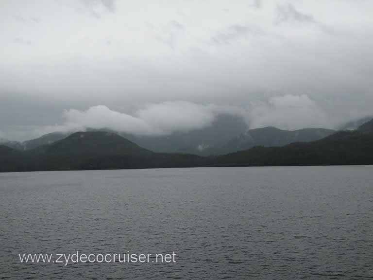 109: Carnival Spirit, Inside Passage, Scenery