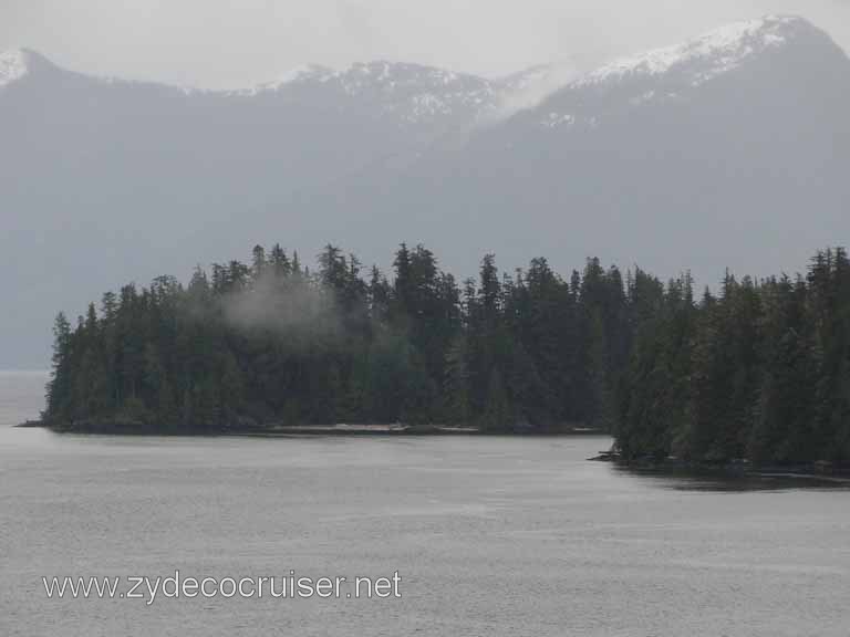 111: Carnival Spirit, Inside Passage, Scenery