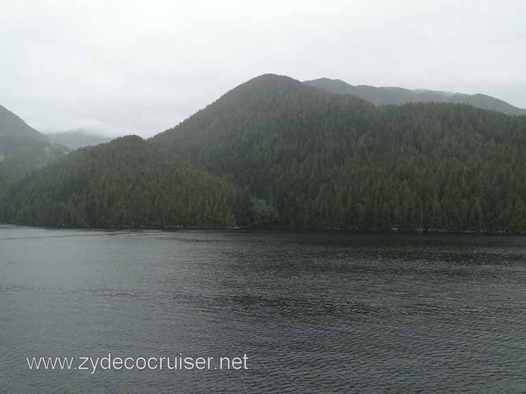 117: Carnival Spirit, Inside Passage, Scenery