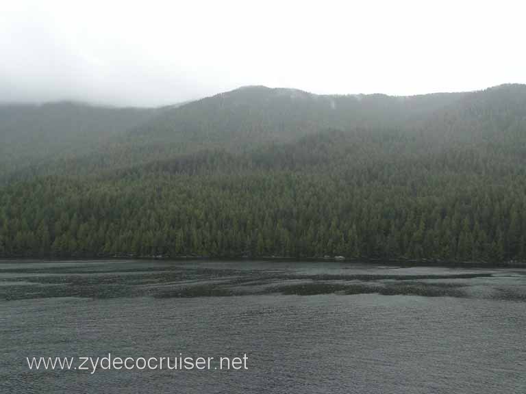 118: Carnival Spirit, Inside Passage, Scenery