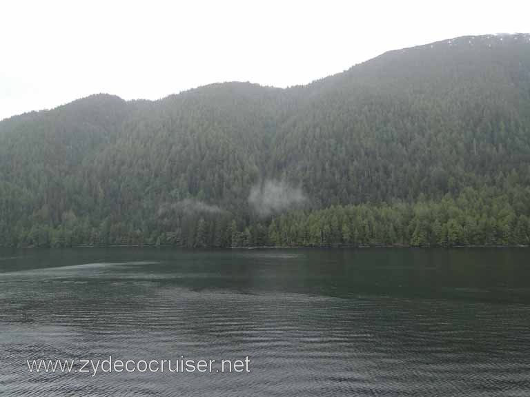 121: Carnival Spirit, Inside Passage, Scenery