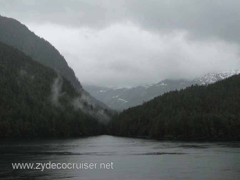 127: Carnival Spirit, Inside Passage, Scenery