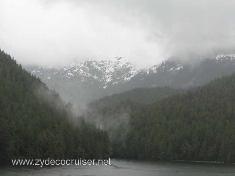 128: Carnival Spirit, Inside Passage, Scenery