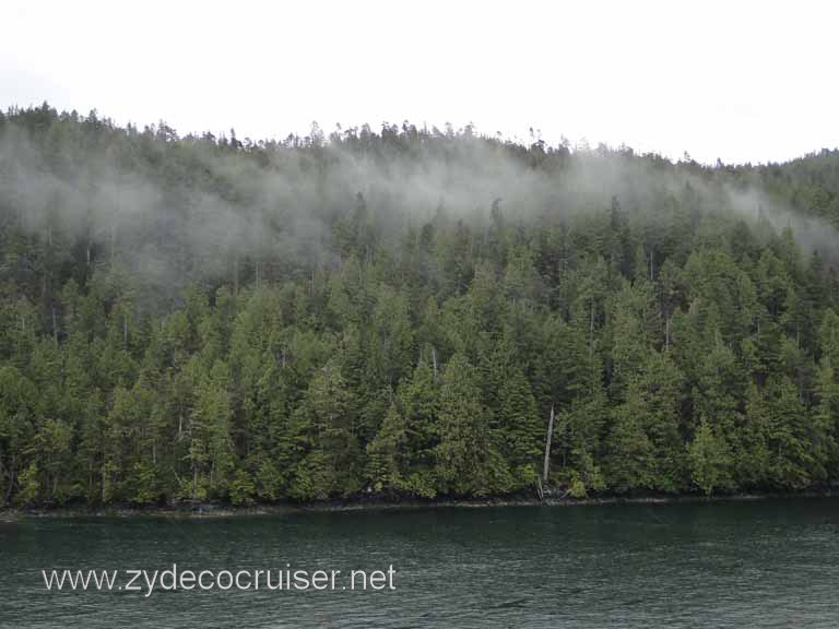 129: Carnival Spirit, Inside Passage, Scenery