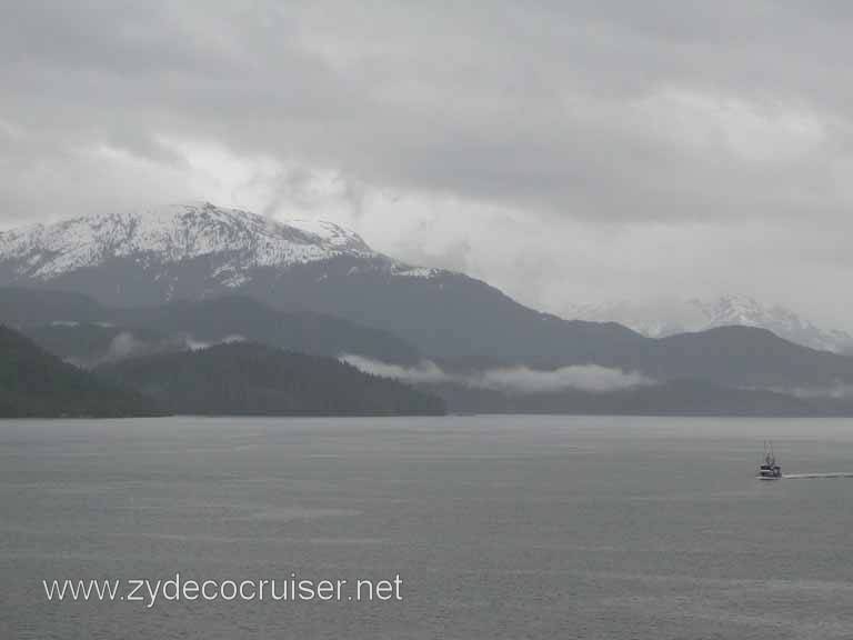 130: Carnival Spirit, Inside Passage, Scenery