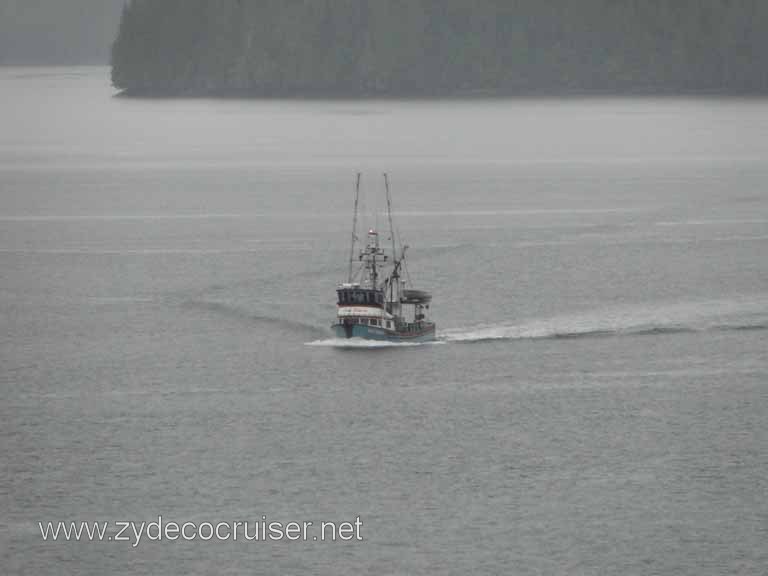 132: Carnival Spirit, Inside Passage, Scenery