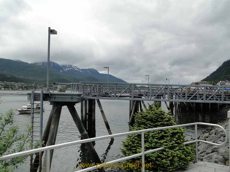 028: Carnival Spirit - dock area in Juneau