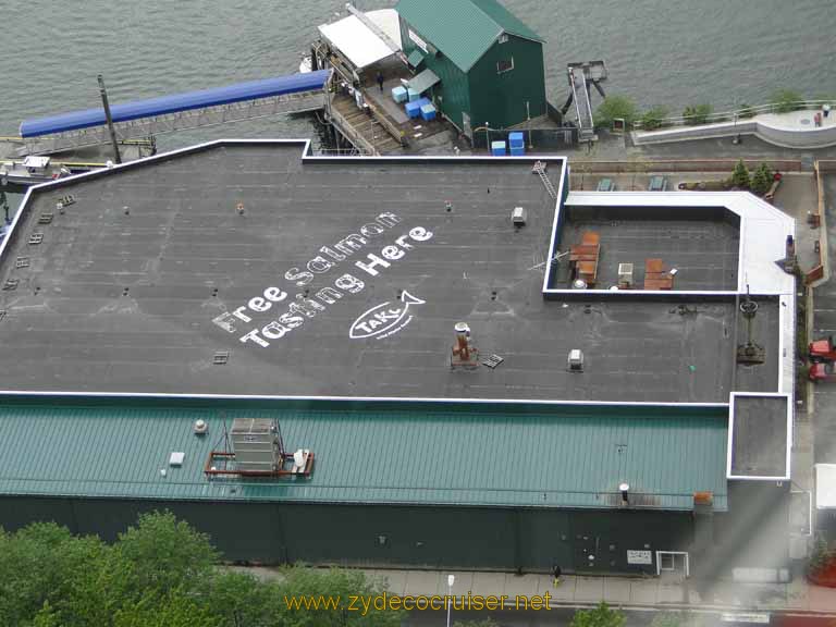 036: Carnival Spirit - Free Salmon Tasting Here - Taku Smokeries and Store, Juneau, AK