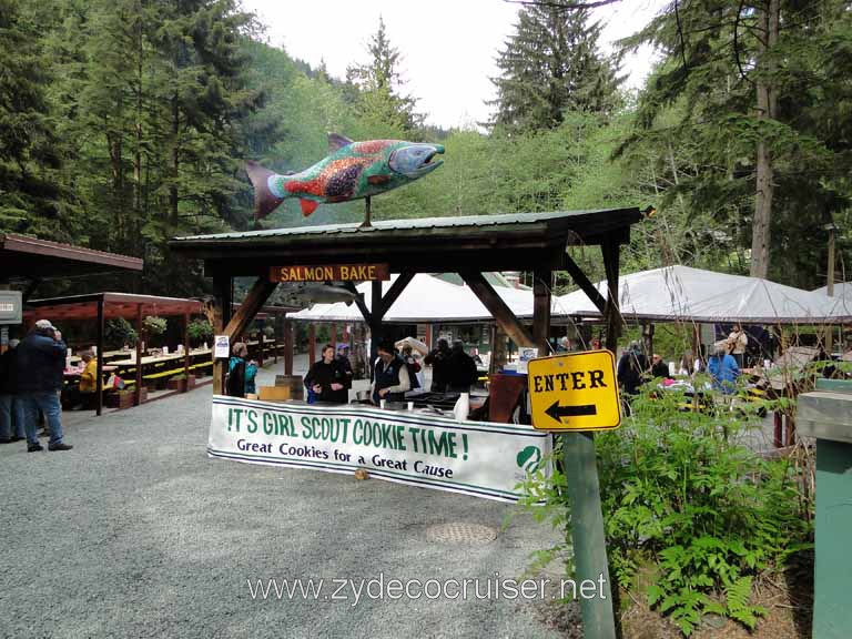 220: Carnival Spirit - Juneau - - Gold Creek Salmon Bake