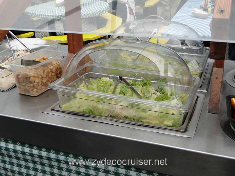 229: Carnival Spirit - Juneau - Gold Creek Salmon Bake - Salad